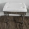 HOLLYWOOD REGENCY GLAMOUR STYLE FABRIC VANITY BENCH