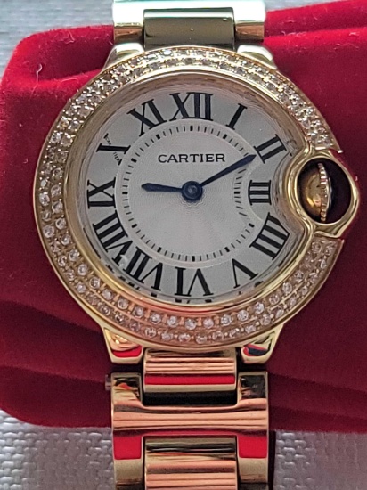WOMEN'S CARTIER BALLOON BLEU WATCH