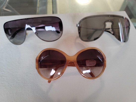 3 VERSACE SUNGLASSES