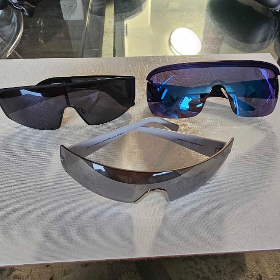 3 PAIRS SUNGLASSES LEMKE AND KARDASHIAN