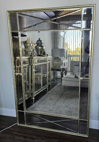Z GALLERY BORGHESE MIRRORED WALL MIRROR
