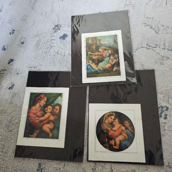 GROUP LOT OF ART PERIOD PAPER