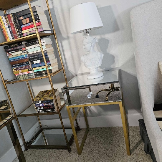 LAMP AND NIGHTSTAND COMBO