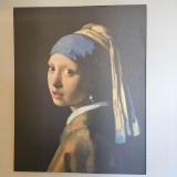 GIRL WITH A PEARL EARRING STREATCH CANVAS ART