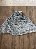 MAXIMILIAN RABBIT FUR SHAWL