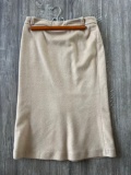 MAX MARA CAMEL PENCIL SKIRT