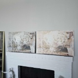 SERVING ROSES STRETCH CANVAS ART