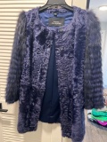 DYED FUR COAT MAXIMILIAN BLOOMINGDALES