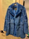 MAJE GATI RABBIT FUR COAT