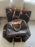 THREE TOTE BAGS