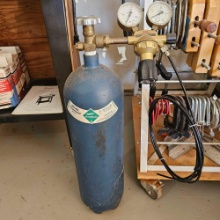 ARGON GAS TANK