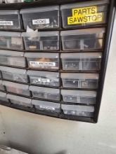 HARDWARE AND CONTENTS OF SHELVES