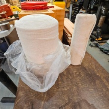 FILTRATION MEDIA ROLLS AND FILTER SOCKS OR TUBLAR ROLL FILTERS