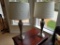 Two lamps - Will not be shipped