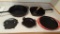 Cast iron pans- Will not be shipped