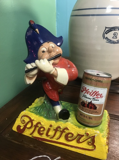 Large Pfeiffer's Chalkware Bar Figurine