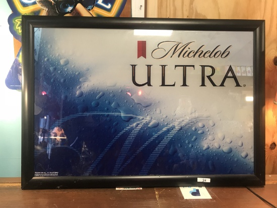 Michelob Ultra bar mirror