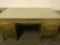 Large wood desk (lot 10)