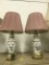 2 matching lamps (lot 10)
