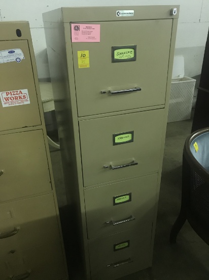 Commodore brand Metal filing cabinet (lot 10)