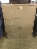 4 drawer metal filing/storage cabinet (lot 10)