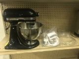 Kitchen Aid Mixer with attachments (lot 16)