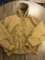 WFS Element Gear size Large Tan Coat with Hood: great condition, clean (lot 2)