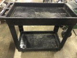 Black Rubbermaid Shop Cart (lot 6)