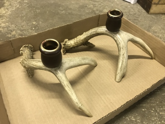 Antler Candle Holders