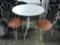 Small Table & 2 Chairs (lot 3)