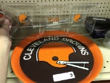 Cleveland Browns serving platter & divided tray (lot 3)