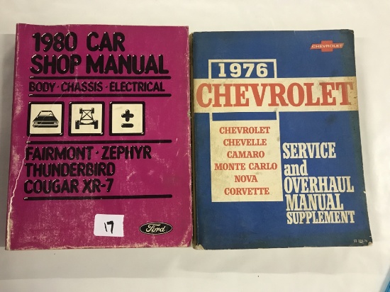 2 SHOP MANUALS