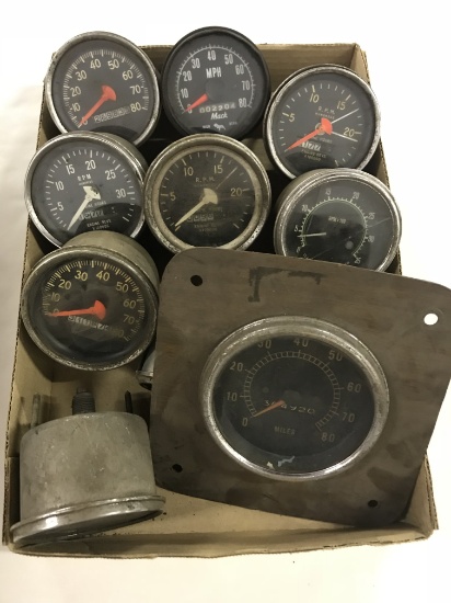 VINTAGE SPEEDOMETERS & TACHOMETERS