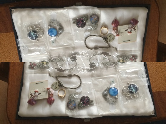 Jewelry & Display Case (lot 13)