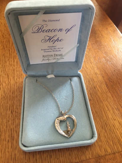 Silver Necklace 925 Beacon of Hope