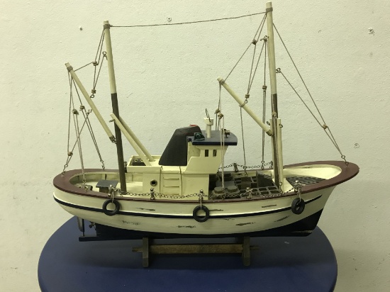 Wood Replica Boat (lot 2)