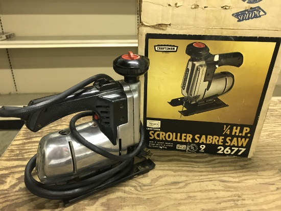 Sears Scroller Sabre Saw (lot 2)