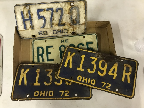 Old License Plates (lot 3)