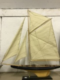 Wood Sailboat Replica (lot 2)