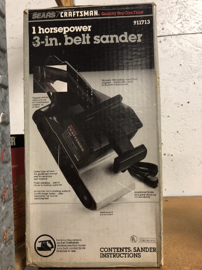 Craftsman 3" Belt Sander (lot 1)