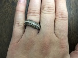 Legion Chocolate Diamond Ring: marked 14K (lot 5)