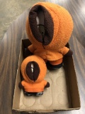 South Park Characters with Plush large & small Kenny McCormick (lot 9)