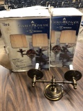 2 Brand New Matching Wall Sconces (lot 8)