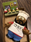 South Park Characters with Chef (lot 9)