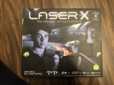Laser X laser tag game system with box & manual (lot 8)