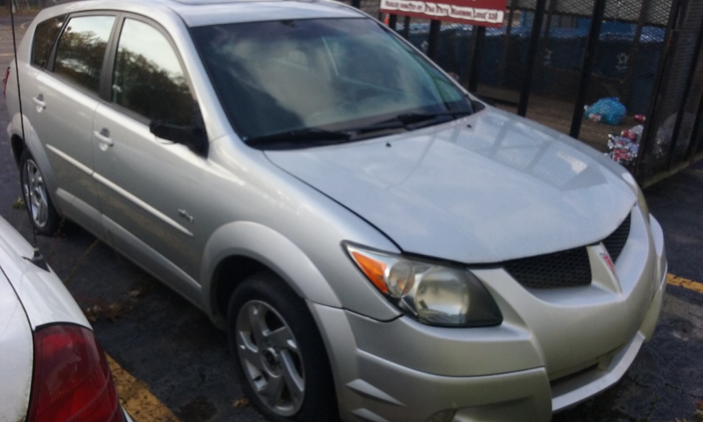 2004 SILVER PONTIAC VIBE - IMPOUND VEHICLE