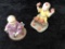 Lot of 2 Collectible Chinese Figurines