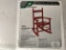 Jack-Post Child's Rocking Chair Red- New
