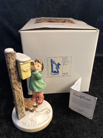 Goebel Hummel Collectible Figurine "Letter to Santa Claus"