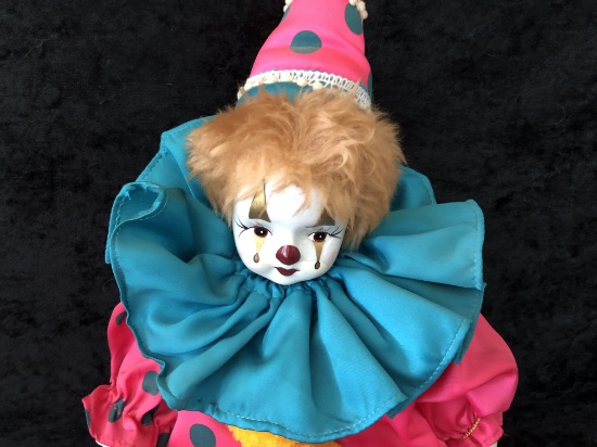 china clown doll